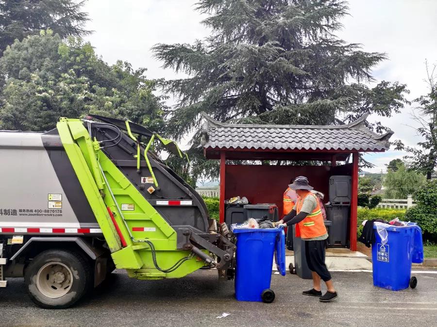 平地镇白拉古村的变化,是仁和区农村生活垃圾治理的一个缩影.